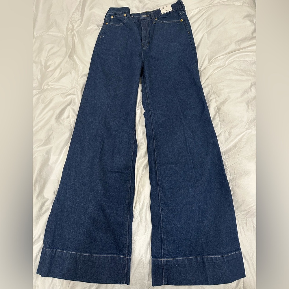 JCrew Dark Wash Flare Jeans